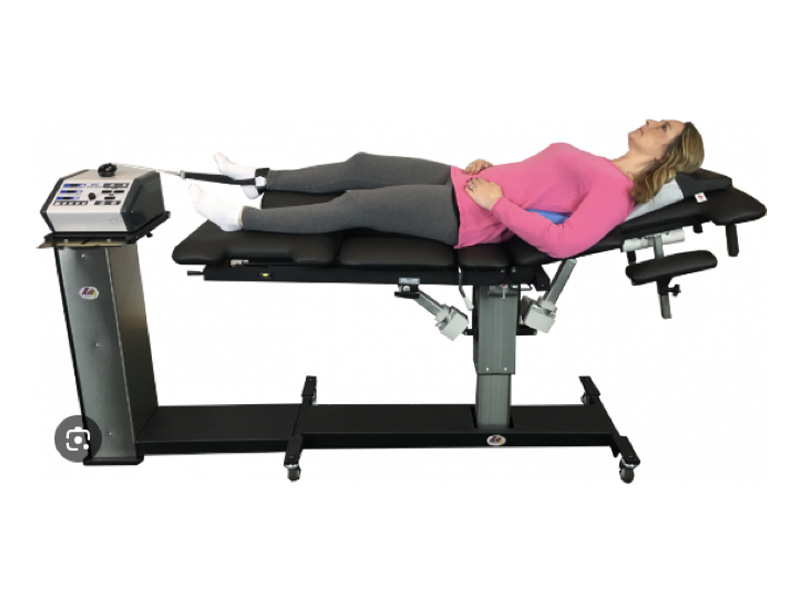 Spinal decompression table