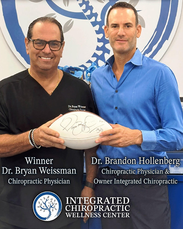 Dr. Bryan Weissman with Dr. Brandon Hollenberg