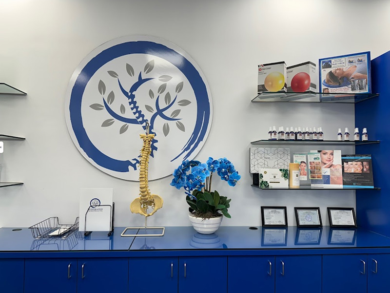 Front desk of Integrated Chiropractic